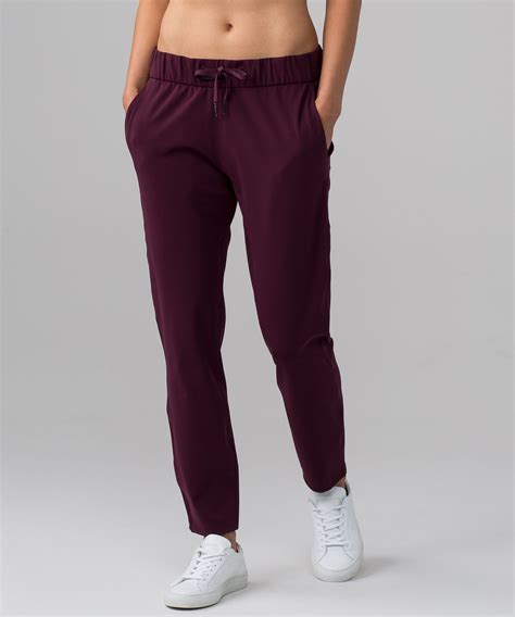 lululemon on the fly pants|lululemon travel pants women.